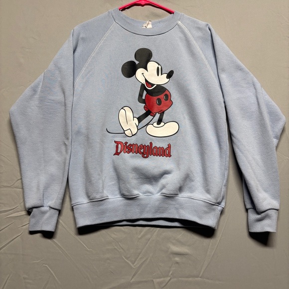 Disney Sweaters - Disney Light Blue Apparel with Mickey Mouse Tag